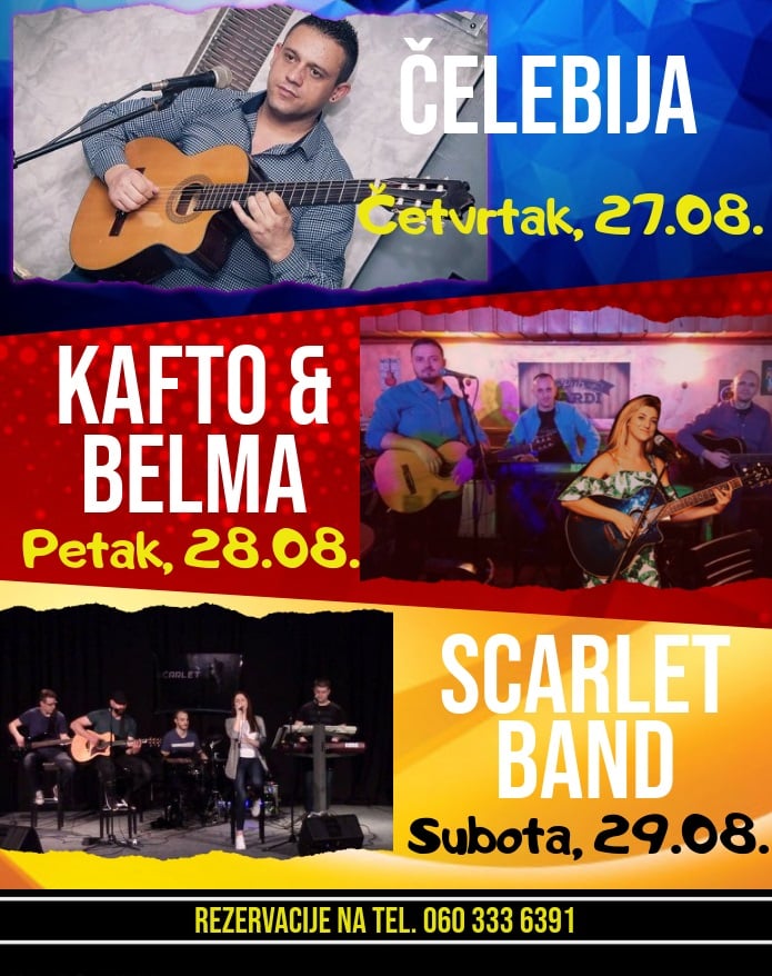 Vikend žive svirke u Nardi Pubu