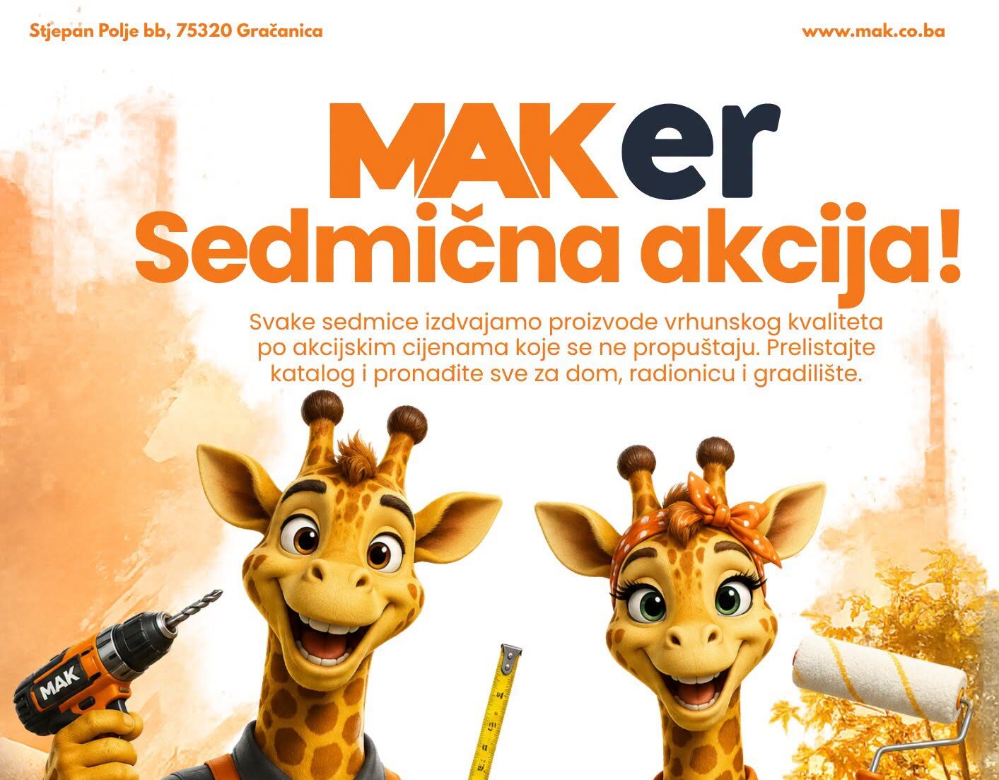 MAK sedmična akcija od 13. do 18. jula 2026. uz popuste do 40 posto